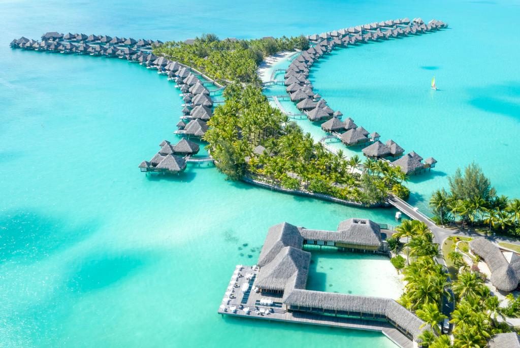 The St. Regis best over water bungalows