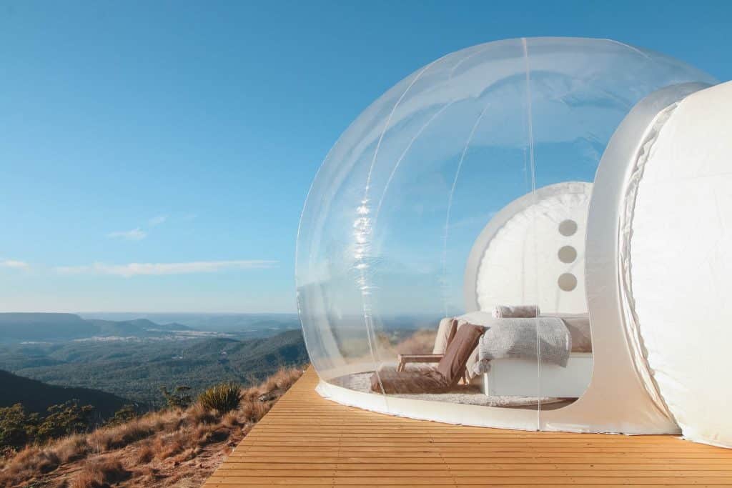 Bubble tent Australia