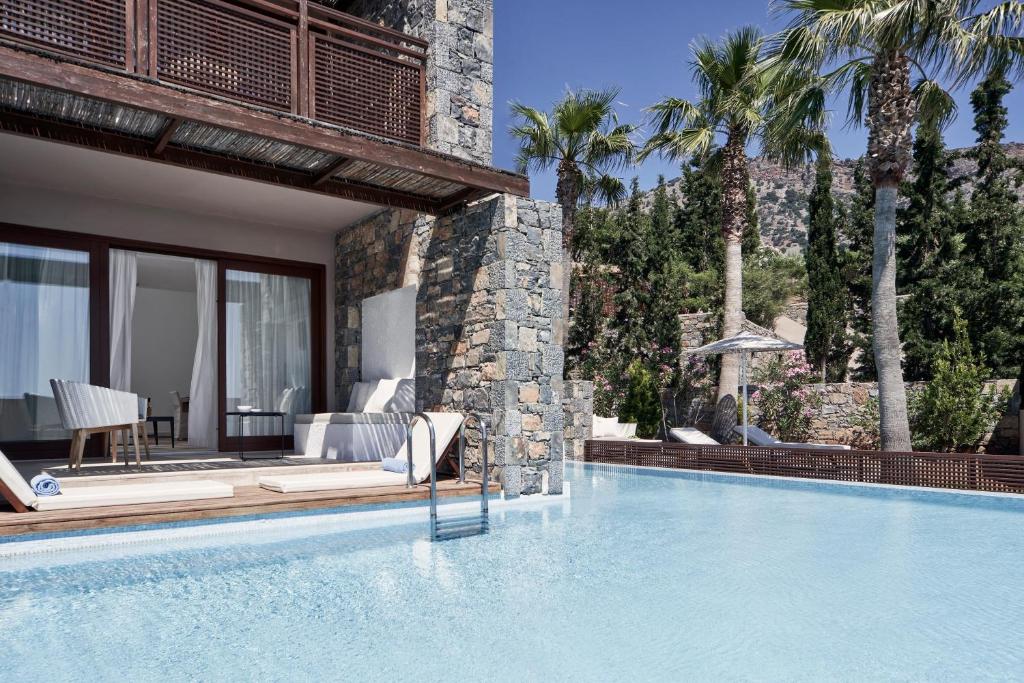 5 star hotels in crete with outdoor heated pool